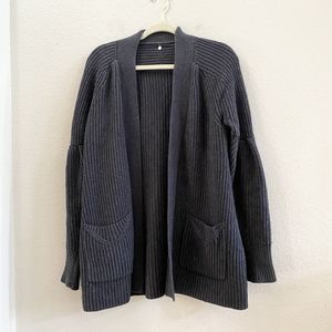 Anthropologie Knitted & Knotted Open‎ Front Majella Women's Cardigan  Size S